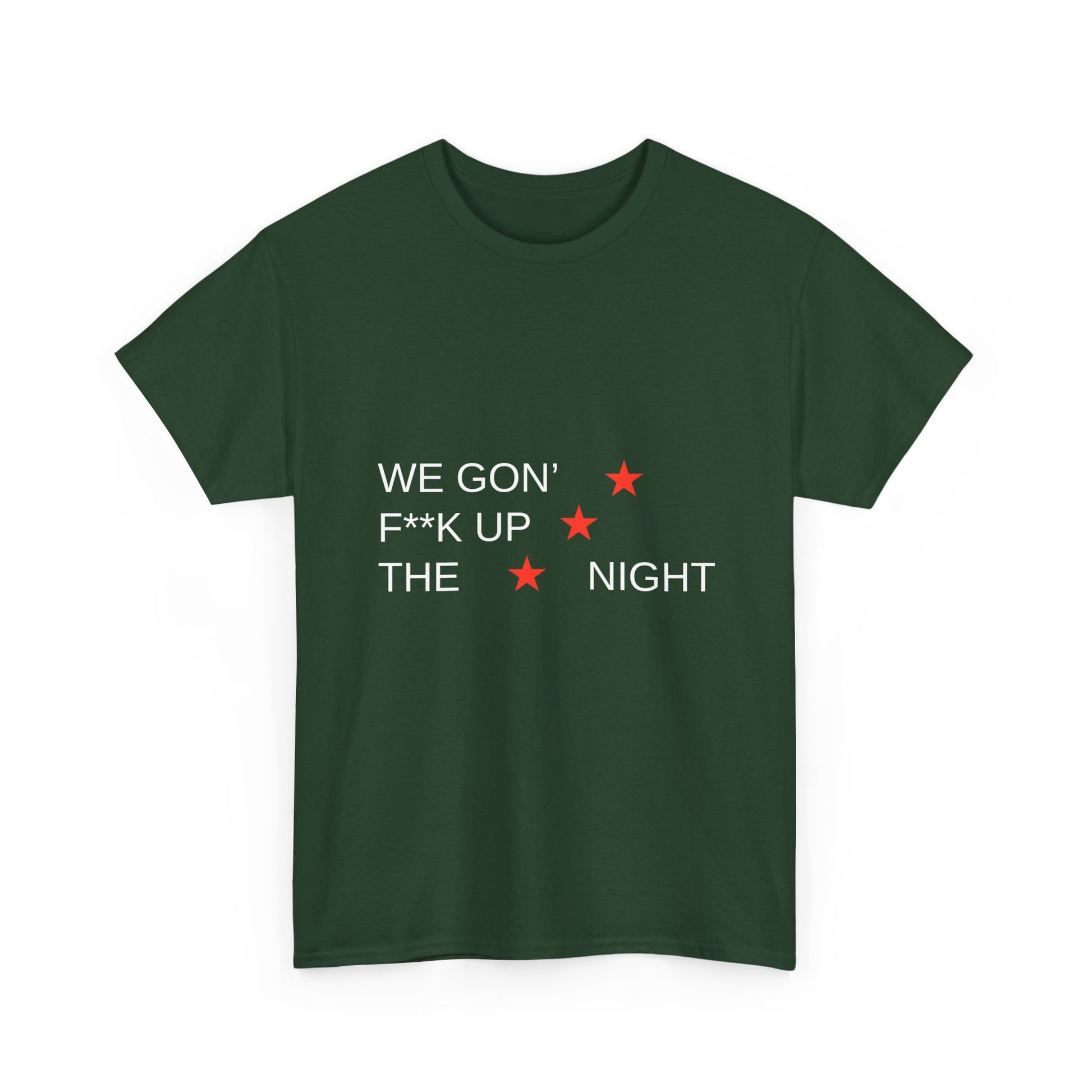 Triple Star Minimal Unisex Heavy Cotton Tee - snazzymerch