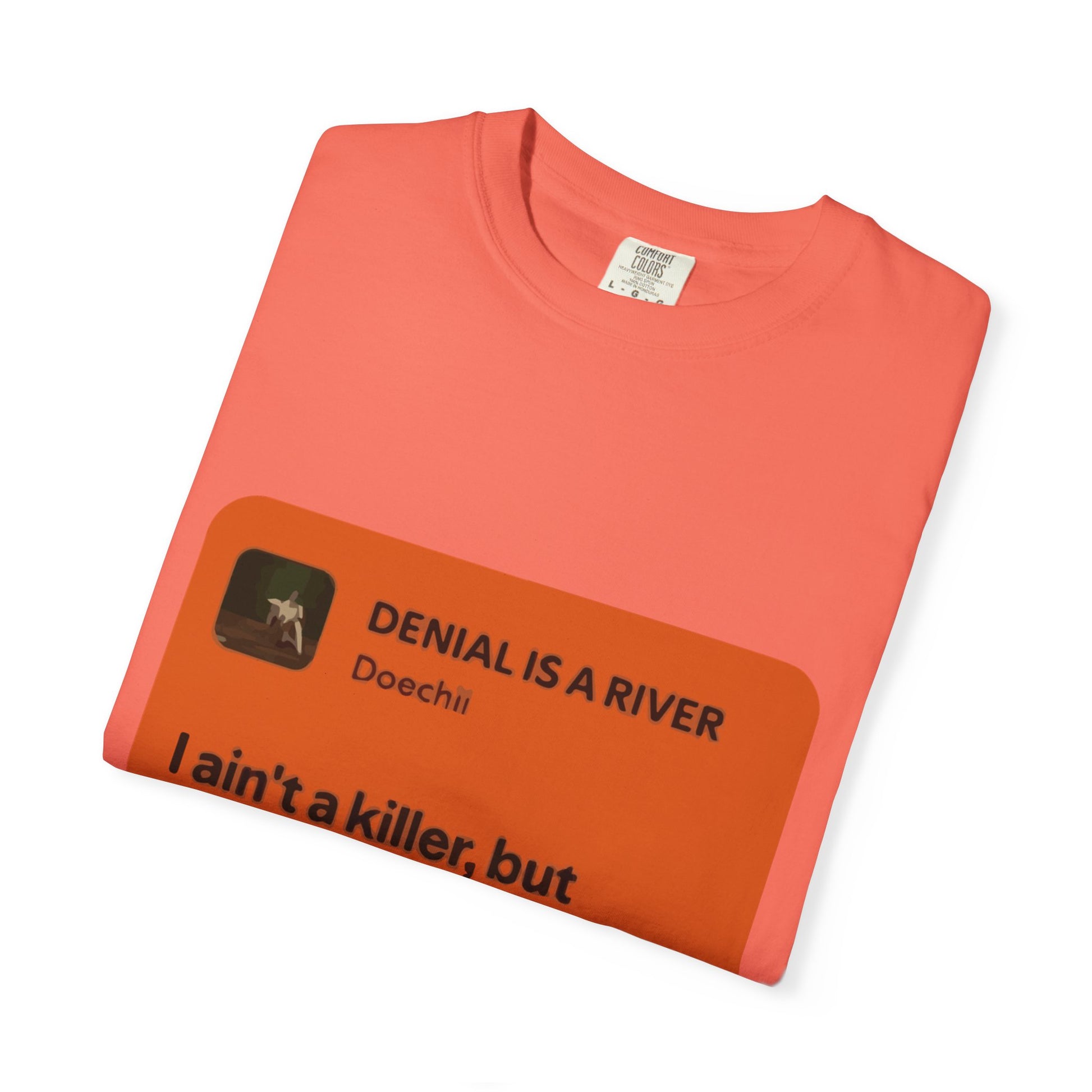 Music Quote Card Unisex Garment-Dyed T-shirt - snazzymerch