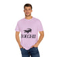 Red Typography Unisex Garment-Dyed T-shirt - snazzymerch
