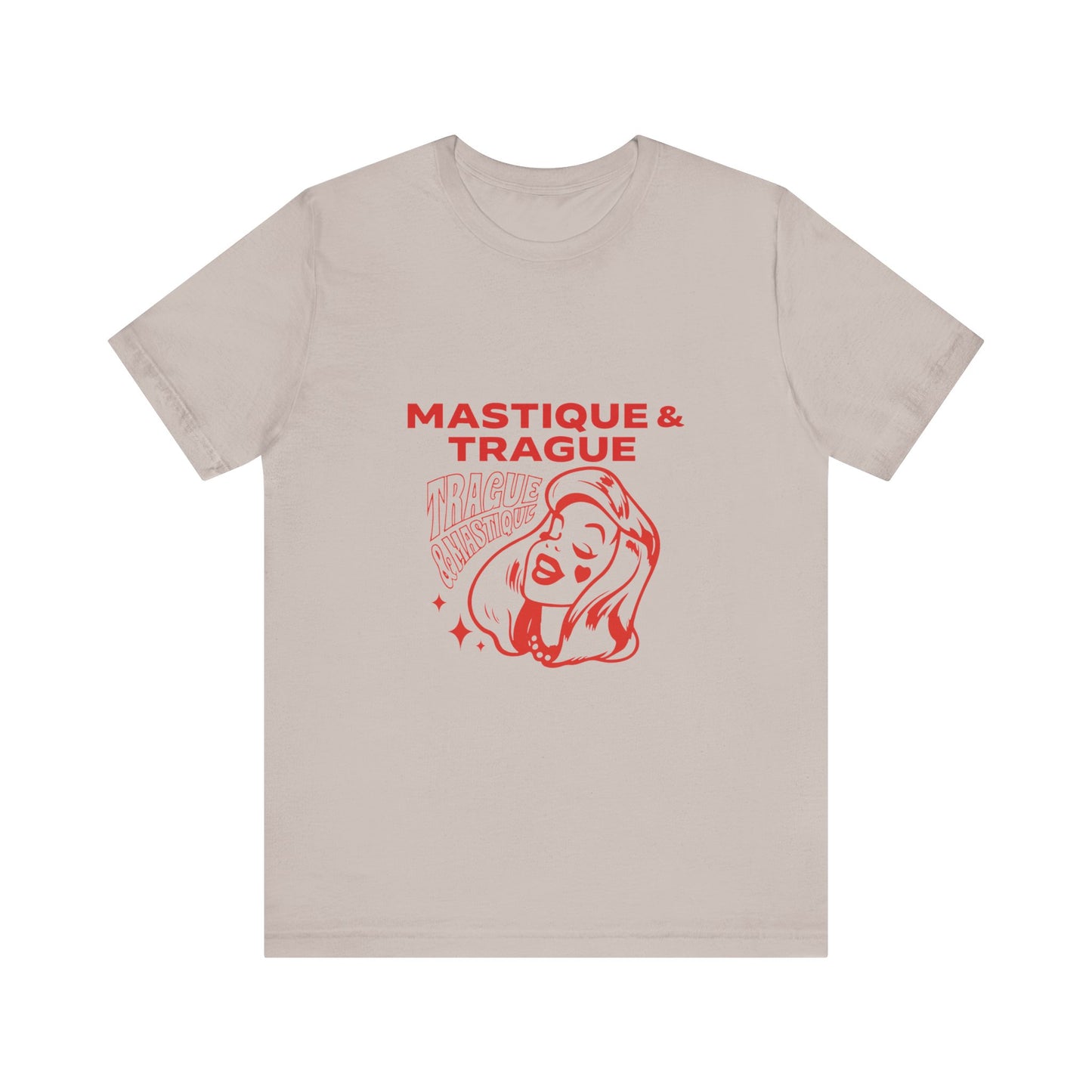 Fierce Femme in Red Unisex jersey short sleeve tee Printify
