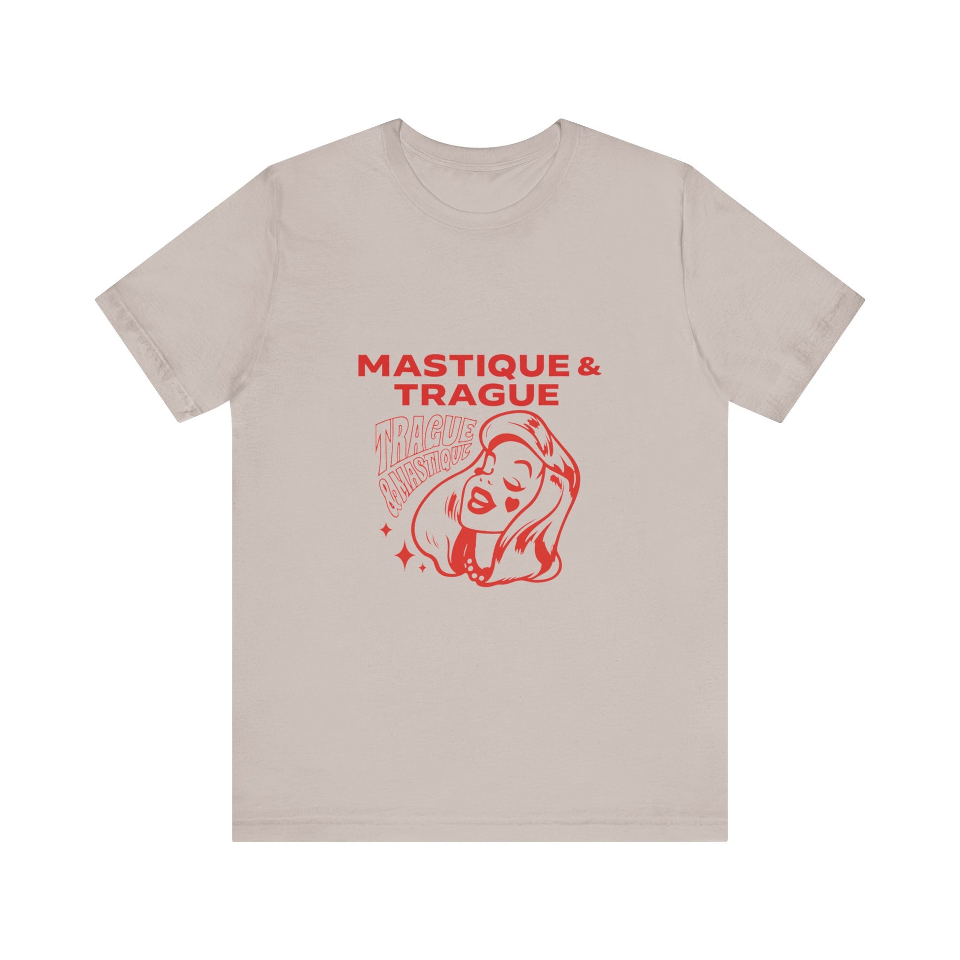 Fierce Femme in Red Unisex jersey short sleeve tee Printify