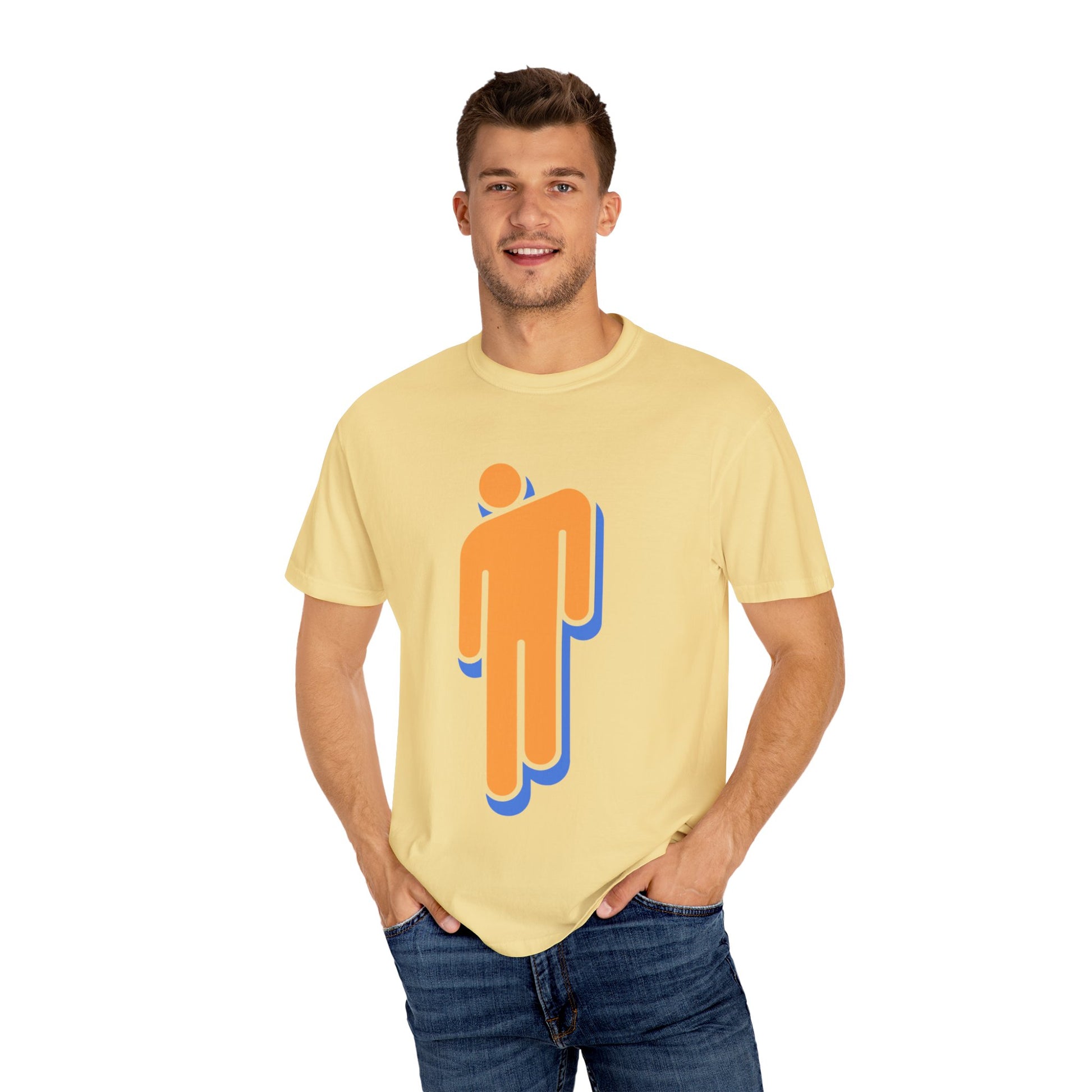 Billie Eilish Inspired Dyed T-shirt – Walk Alone Icon Edition Printify