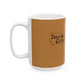 Text Graphic Ceramic Mug, (11oz, 15oz) - snazzymerch