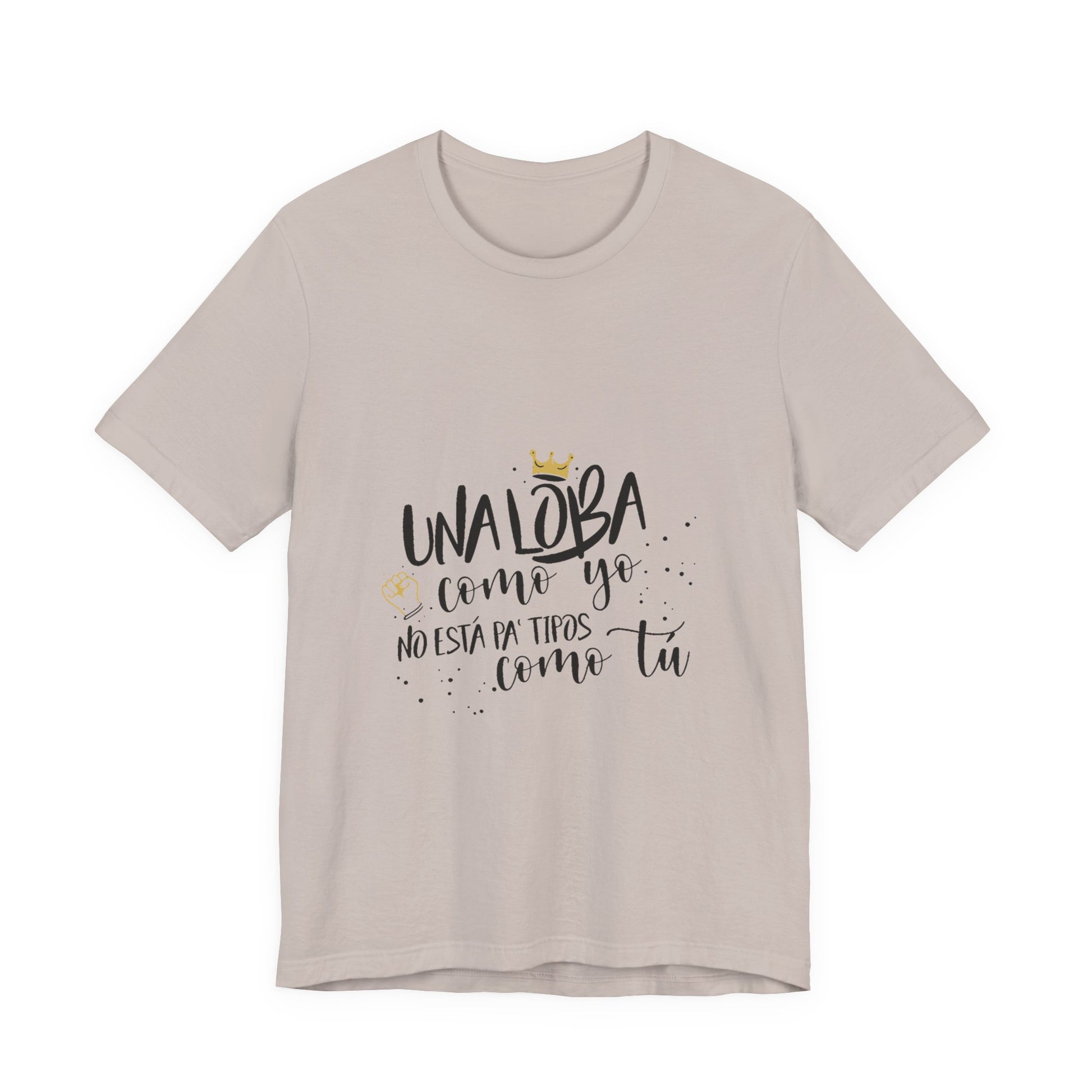 Golden Wolf Energy Unisex jersey short sleeve tee Printify