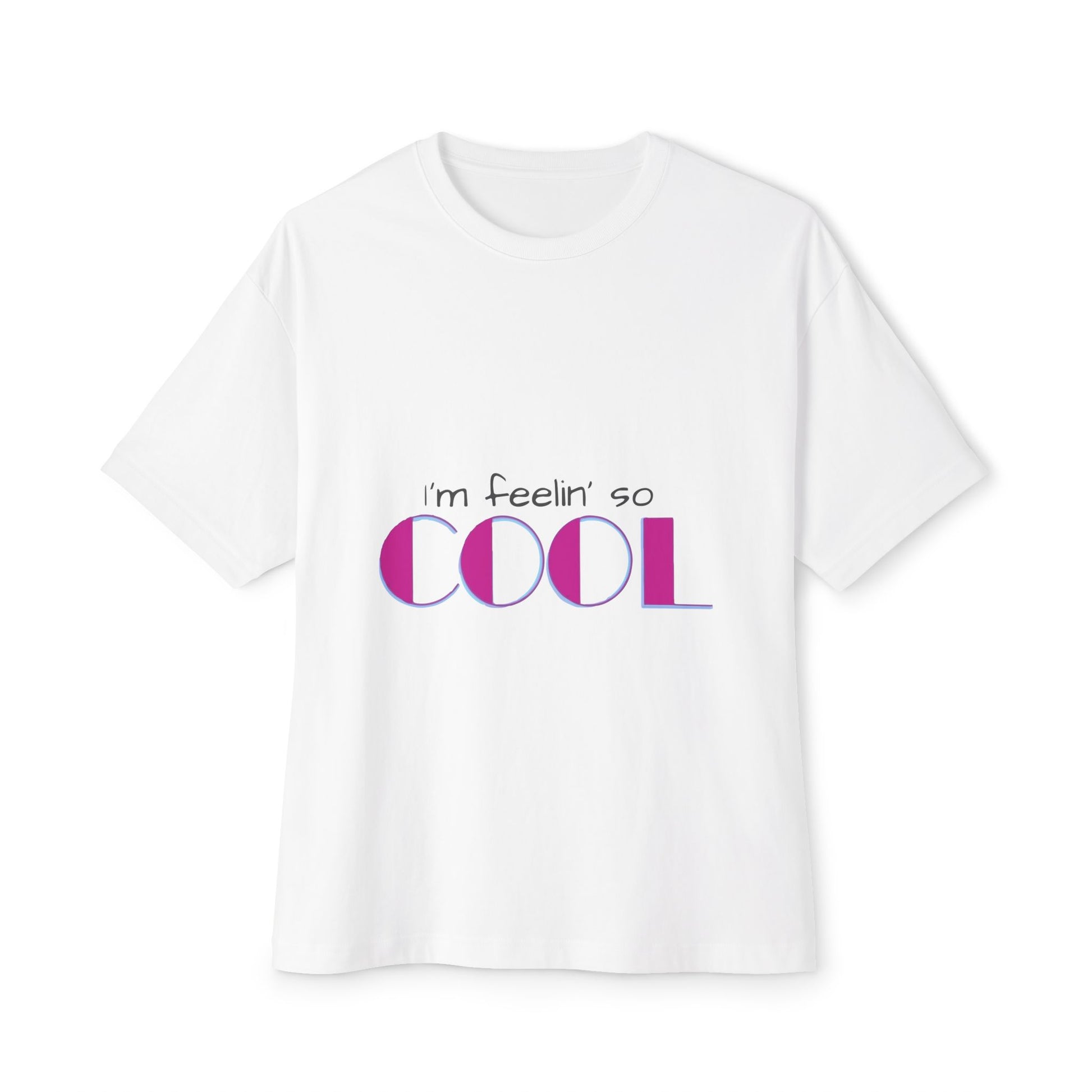 Minimal Quote Unisex Oversized Boxy Tee - snazzymerch