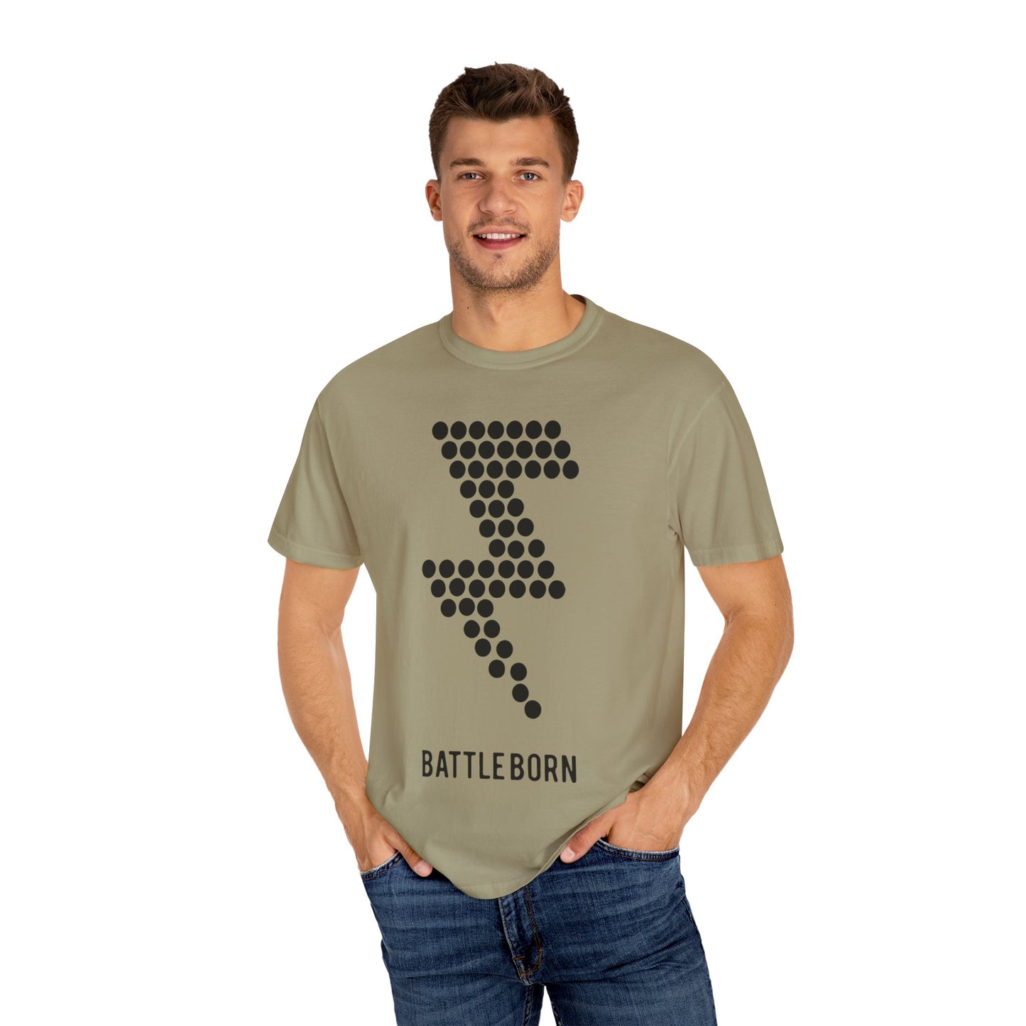 Neon Aesthetic Bold Unisex Garment-Dyed T-shirt - snazzymerch