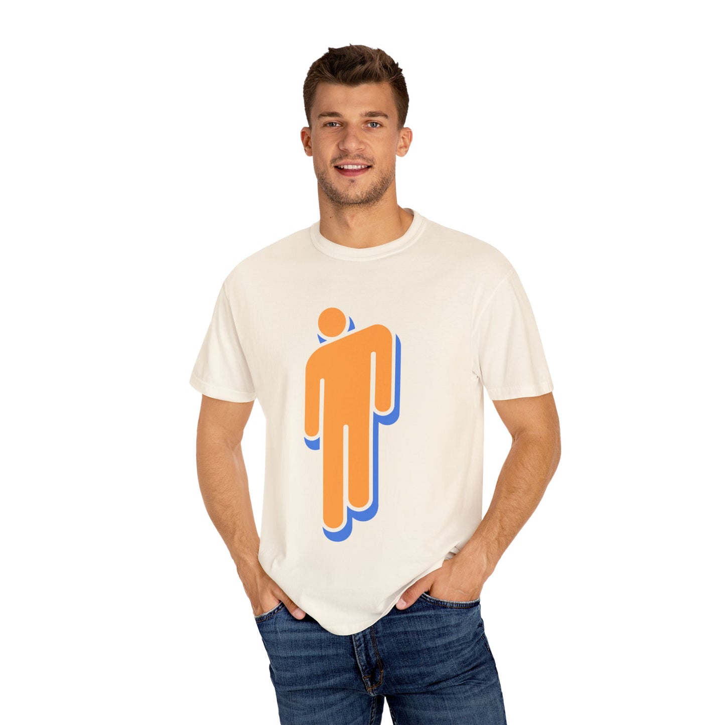 Billie Eilish Inspired Dyed T-shirt – Walk Alone Icon Edition Printify