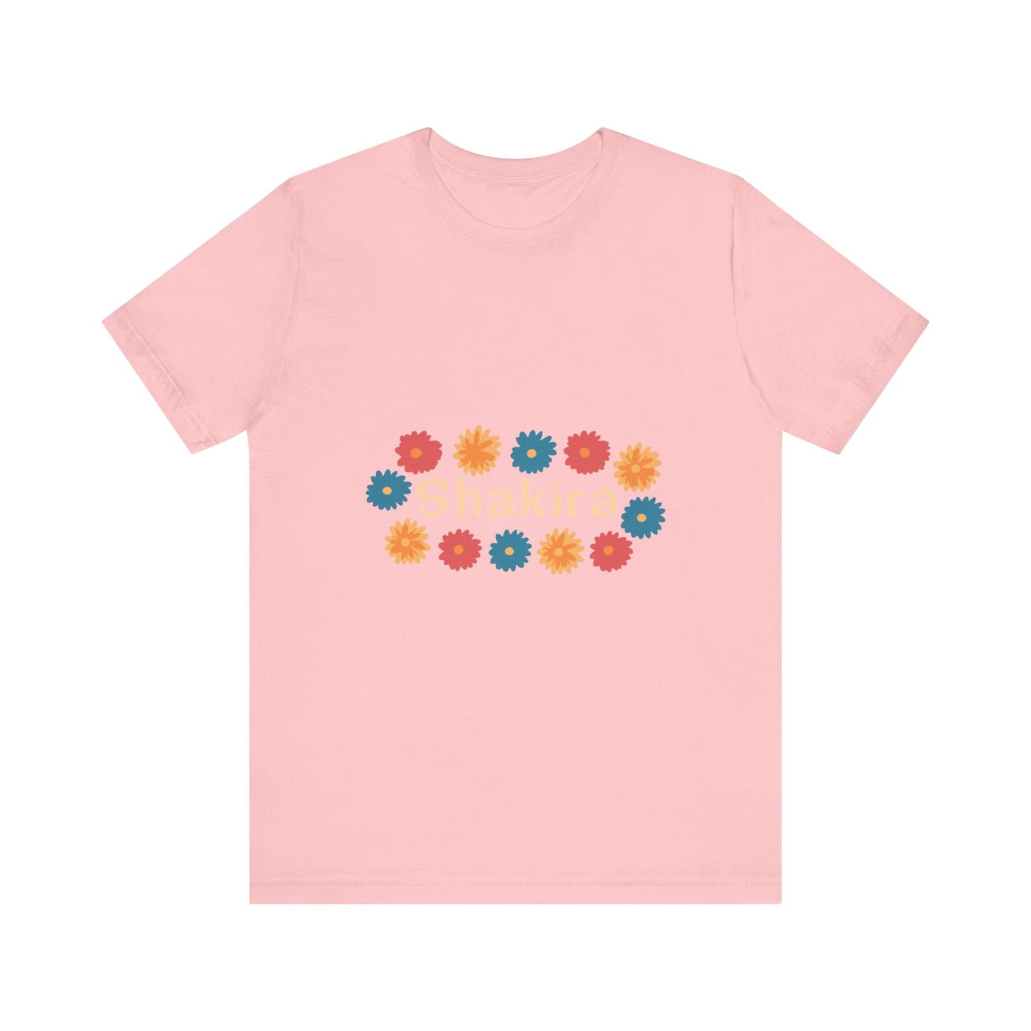 Retro Floral Groove Unisex jersey short sleeve tee Printify