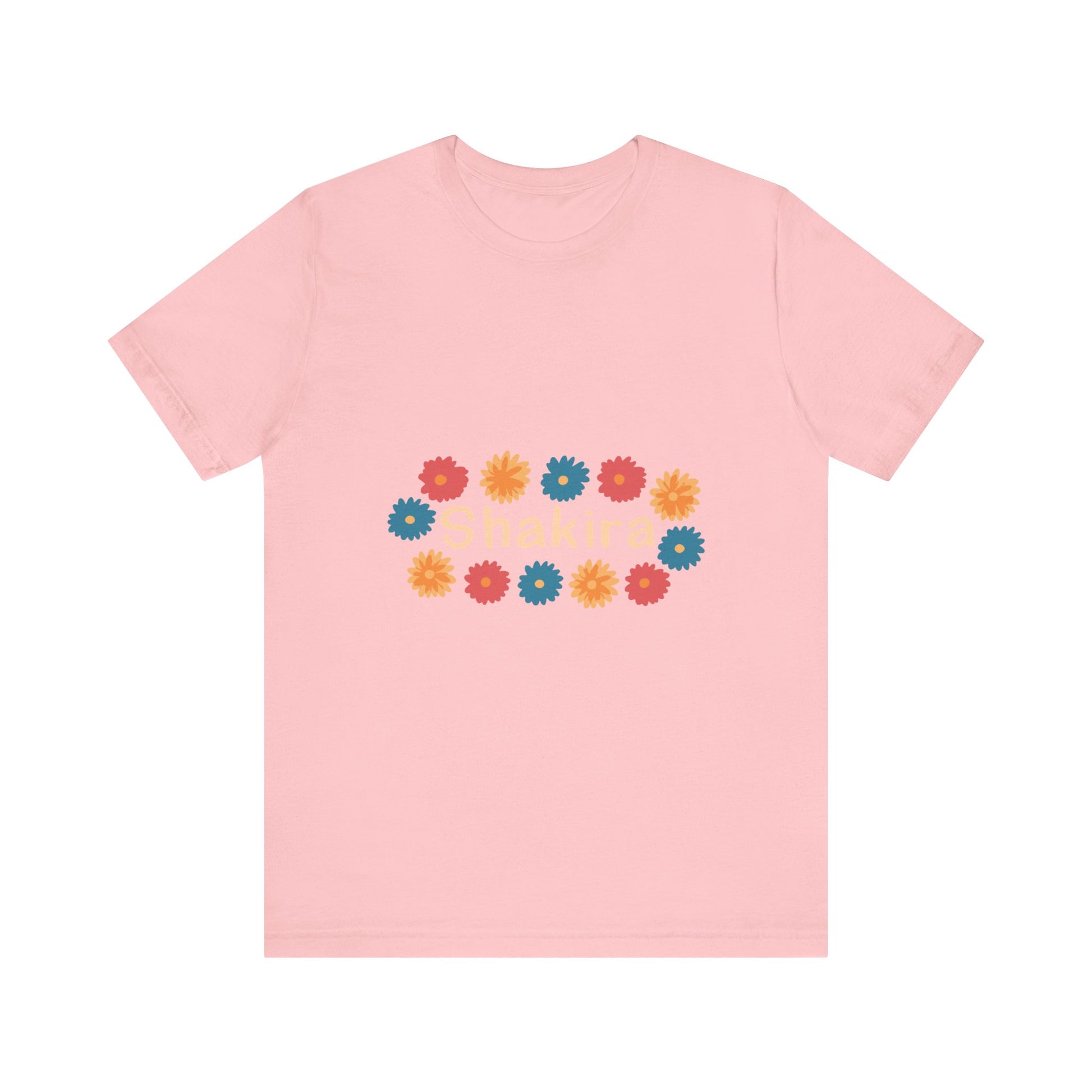 Retro Floral Groove Unisex jersey short sleeve tee Printify