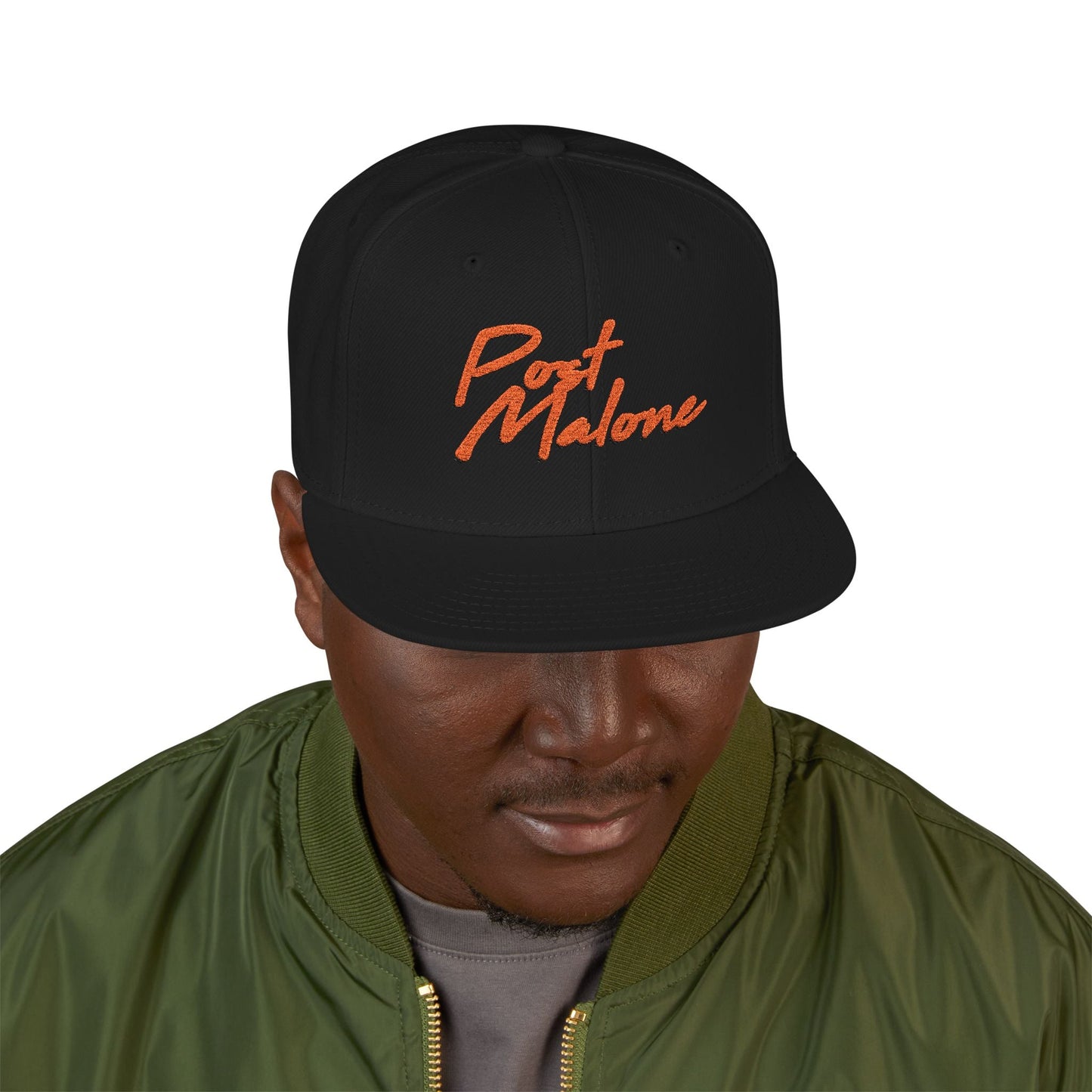 Snapback (Embroidery) – Post Malone Name Design Printify