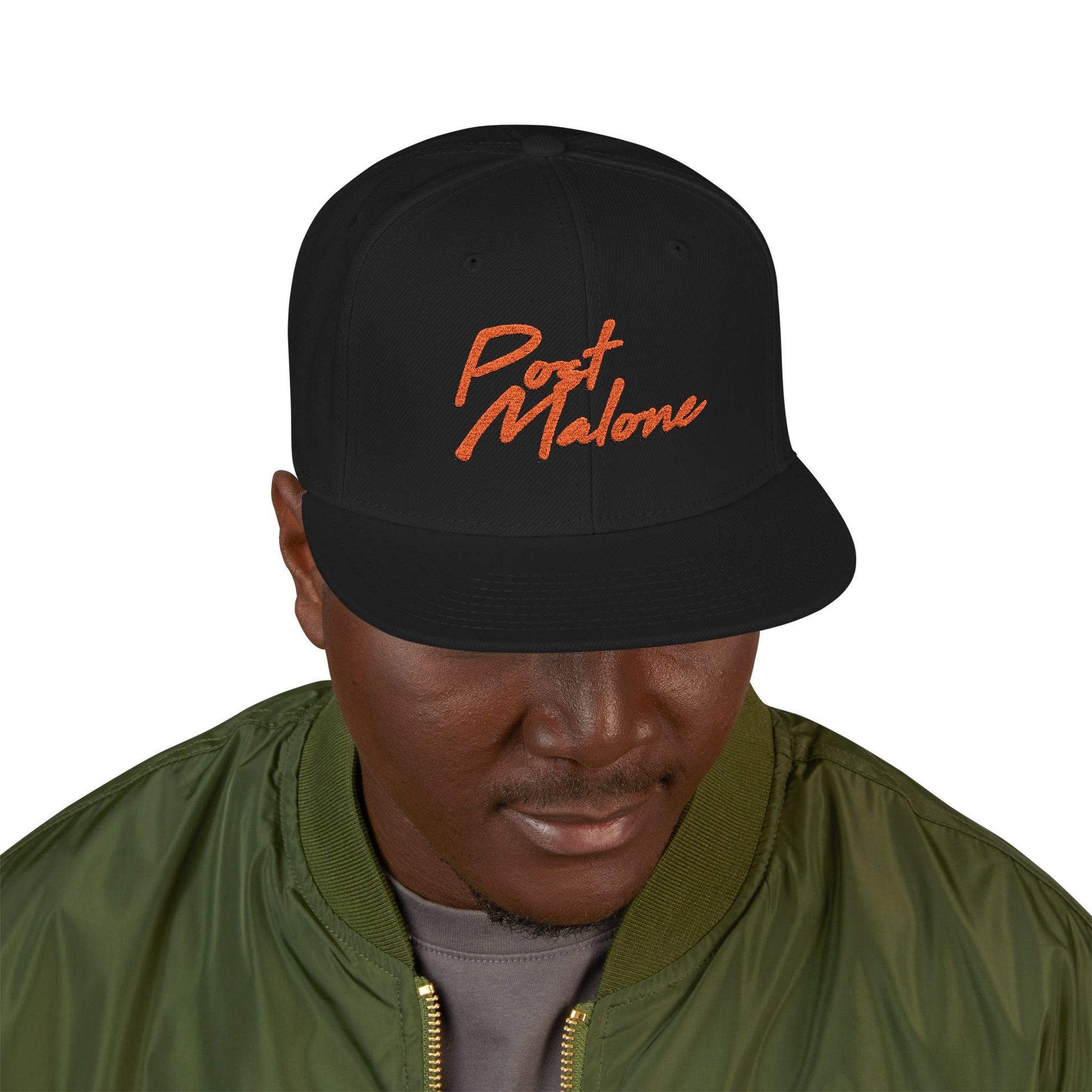 Snapback (Embroidery) – Post Malone Name Design Printify