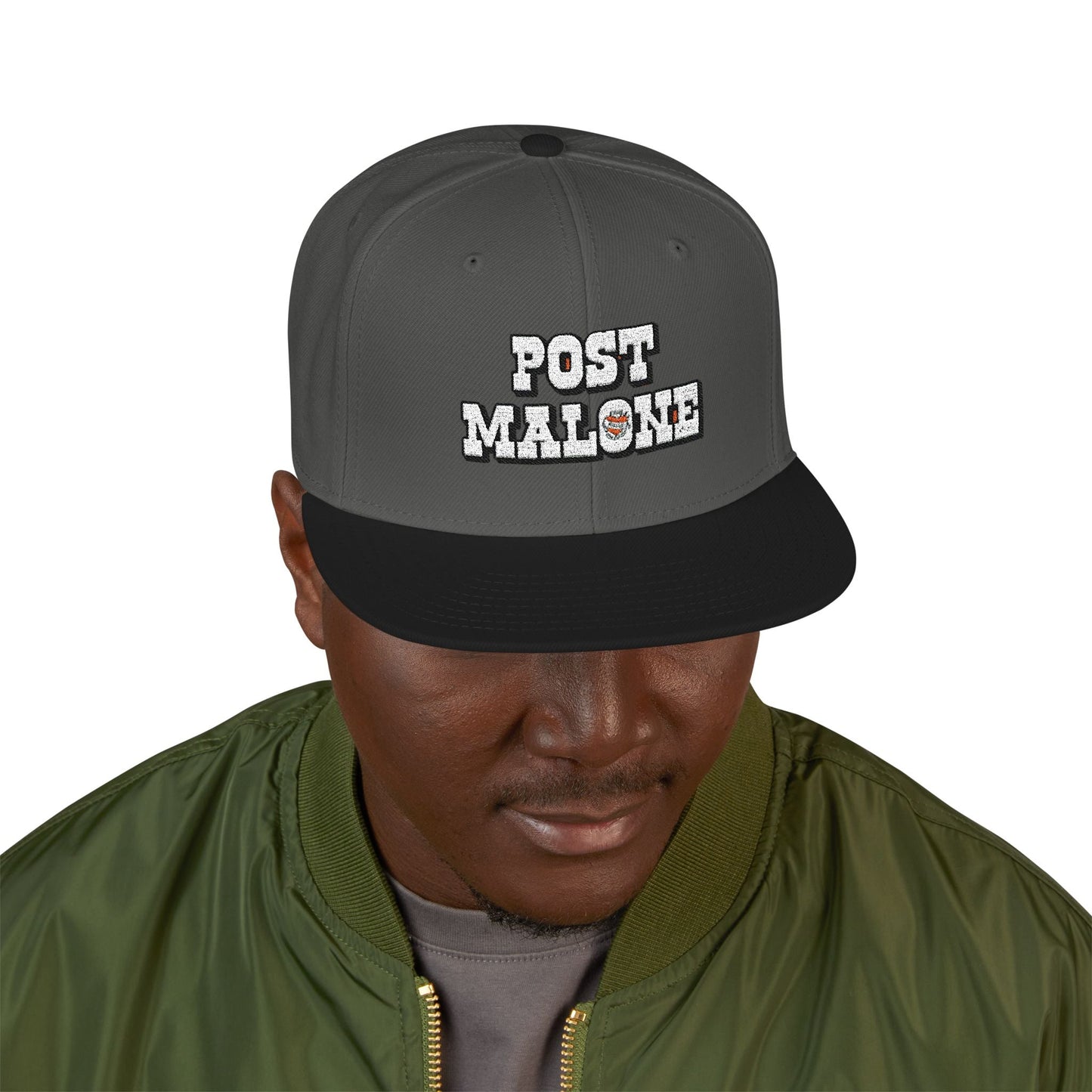 Snapback (Embroidery) – Post Malone Bold Design Printify