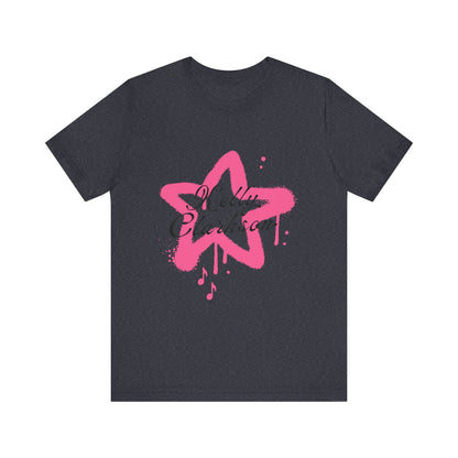 Graffiti Star Beats Unisex Jersey short sleeve tee Printify
