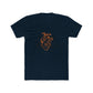 Vintage Anatomical Heart Line Unisex Cotton Tee - snazzymerch
