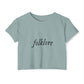 Cherry Lip Merch Women's Festival Crop Top - snazzymerch