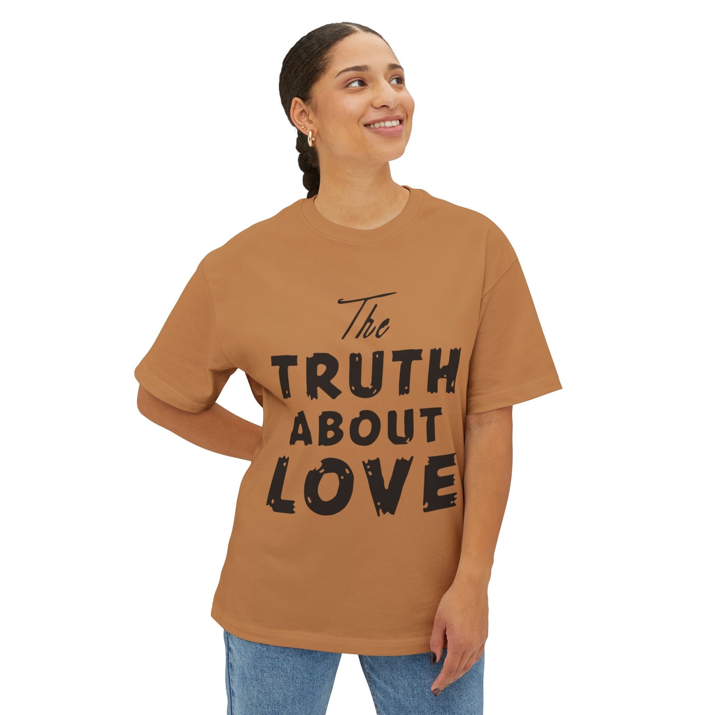 Pink Passion Unisex Oversized Boxy Tee - snazzymerch