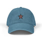 Retro Star Emblem Denim Hat (Embroidery) - snazzymerch