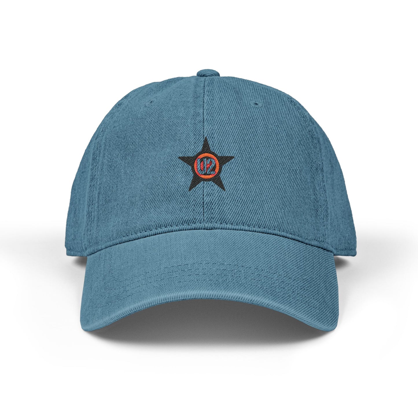 Retro Star Emblem Denim Hat (Embroidery) - snazzymerch