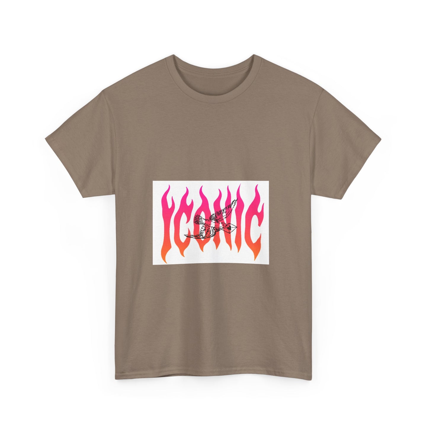 Flame Flight Iconic Unisex Heavy cotton tee Printify