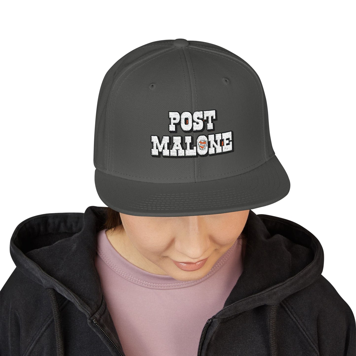 Snapback (Embroidery) – Post Malone Bold Design Printify
