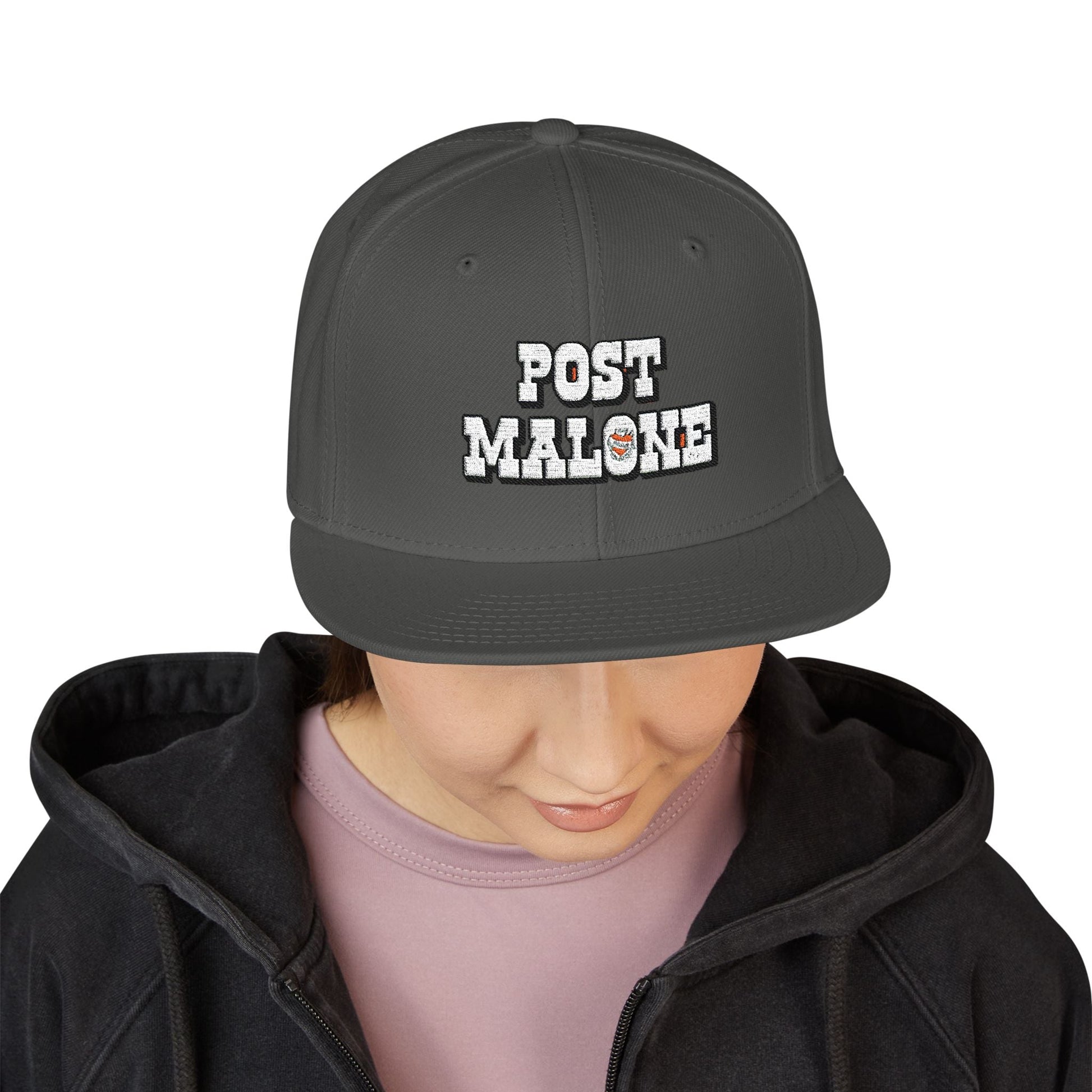Snapback (Embroidery) – Post Malone Bold Design Printify
