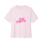Sun and Waves Minimalist Oversized Boxy Tee Printify