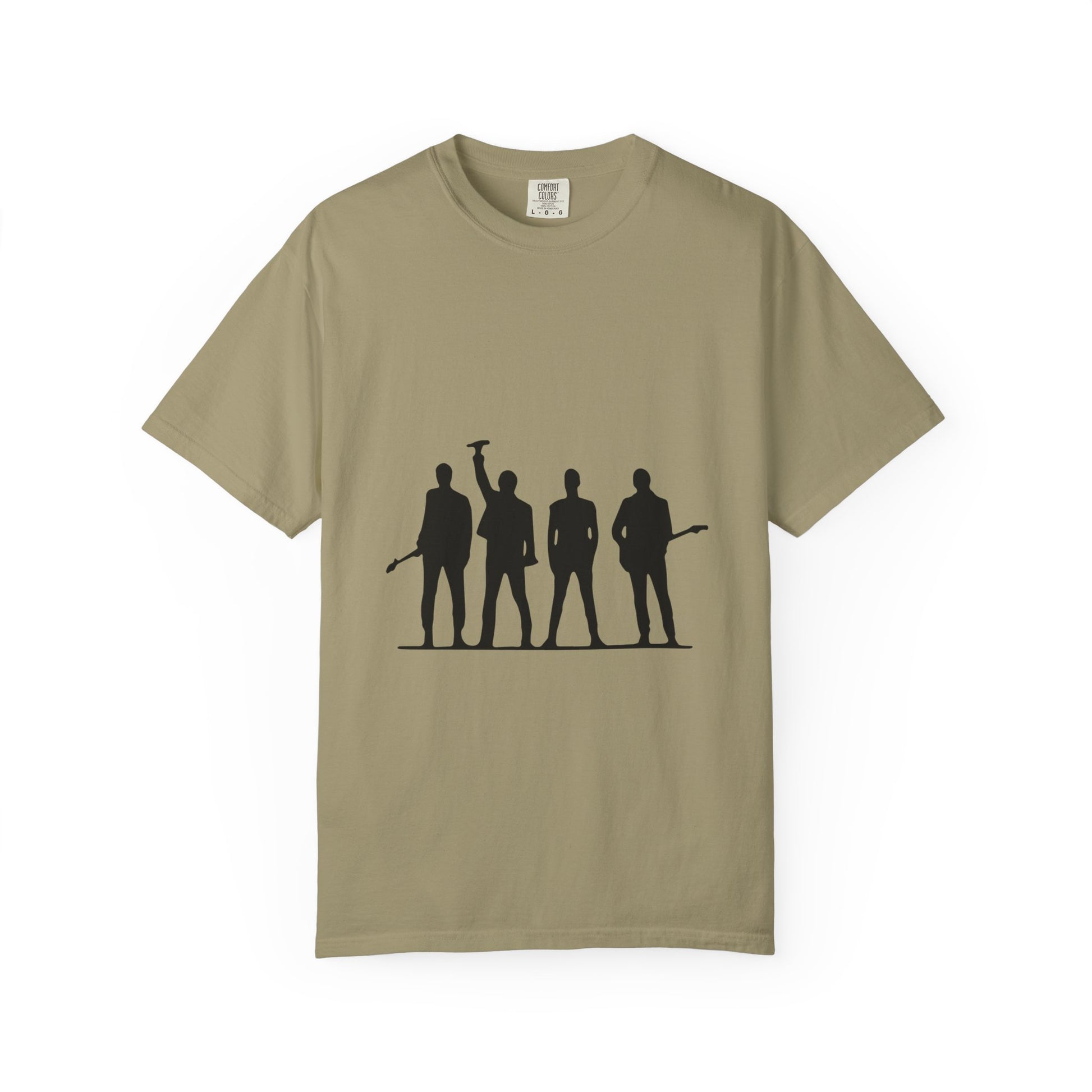 Retro Rock Vibes Unisex Garment-Dyed T-shirt - snazzymerch