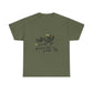 Golden Wolf Energy Unisex Heavy cotton tee Printify
