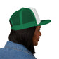 Billie Eilish Inspired Trucker Cap – Grunge Angel Graffiti Edition Printify
