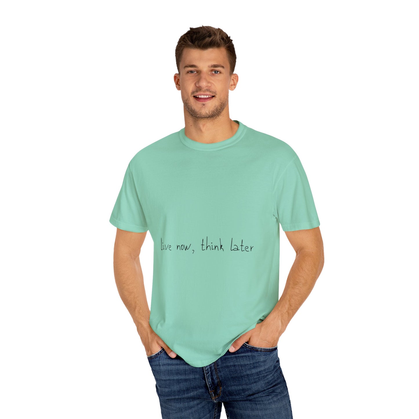 Retro Heart & Self Love Unisex Garment-Dyed T-shirt - snazzymerch