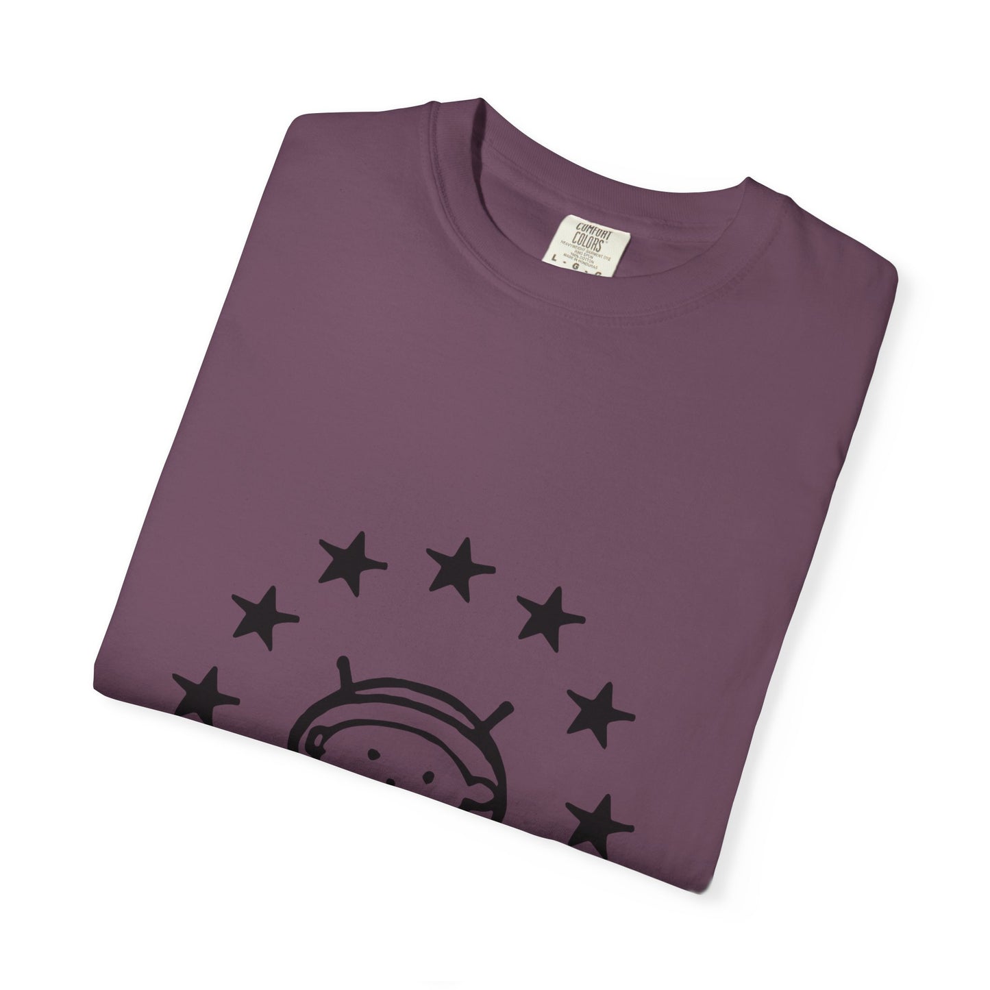 Electric Guitar Silhouette Unisex Garment-Dyed T-shirt - snazzymerch