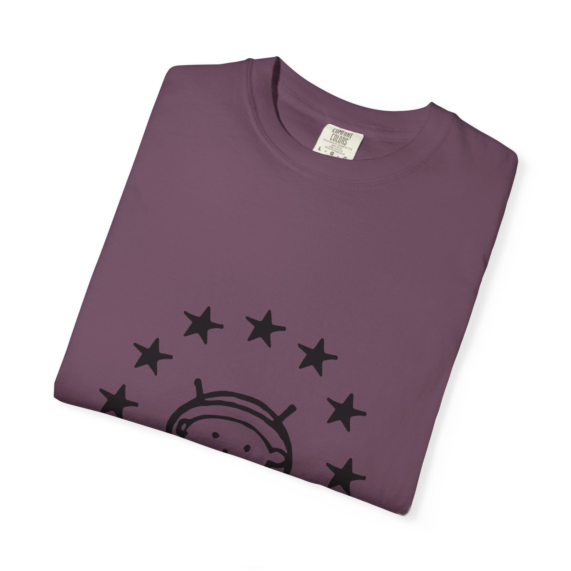 Electric Guitar Silhouette Unisex Garment-Dyed T-shirt - snazzymerch