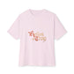Trojan Spirit Unisex Oversized Boxy Tee - snazzymerch