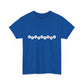 Minimal White Orbit Unisex Heavy Cotton Tee - snazzymerch