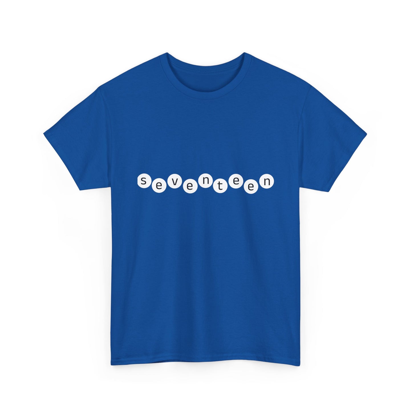 Minimal White Orbit Unisex Heavy Cotton Tee - snazzymerch