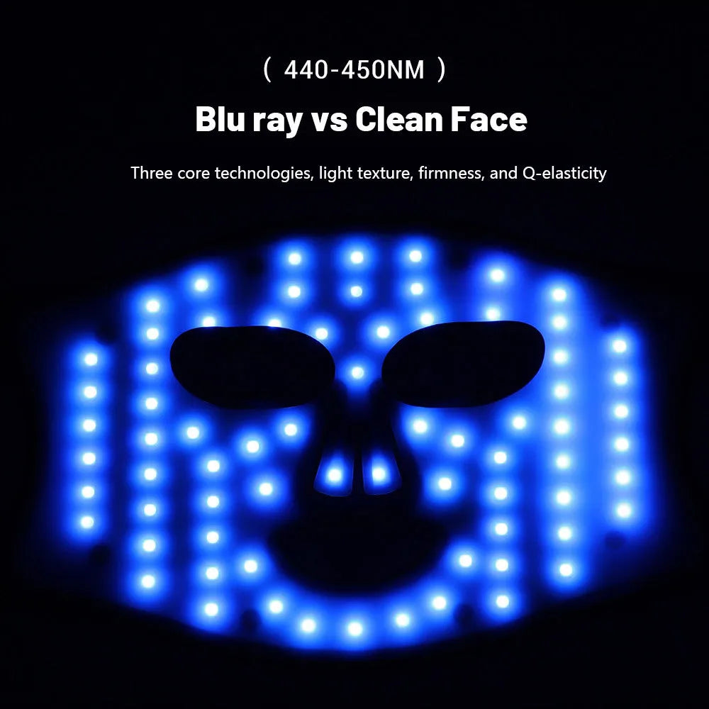 LED Silicone Facial Beauty Device snazzymerch