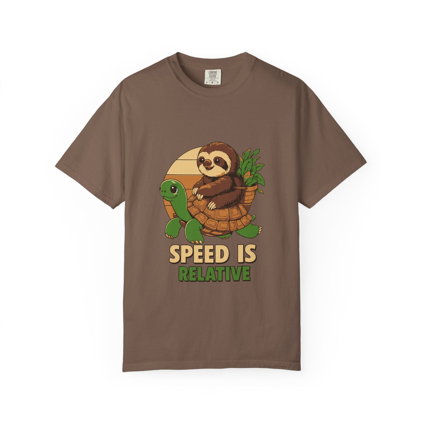 Dyed T-shirt – Snazzy Speed Edition Printify