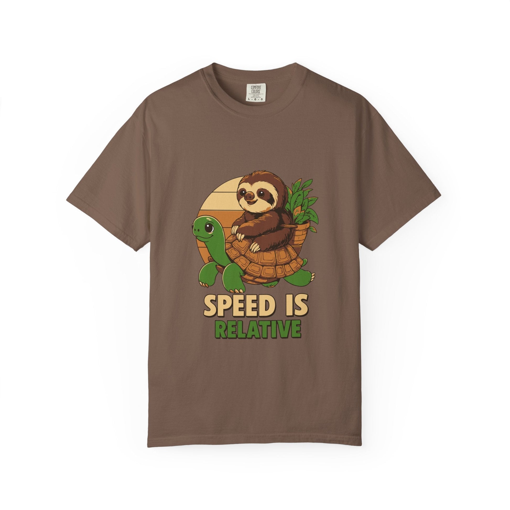 Dyed T-shirt – Snazzy Speed Edition Printify