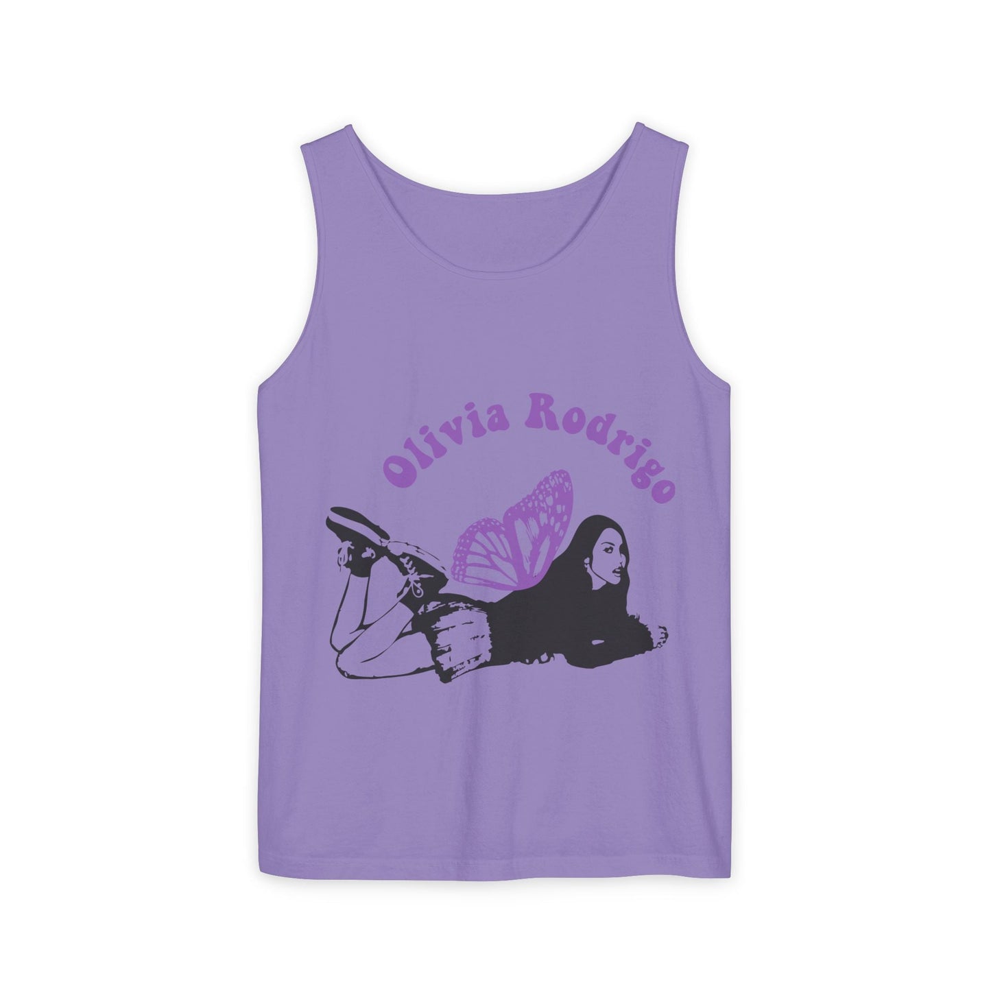 Olivia Rodrigo Butterfly Arc-Dyed Tank Top Printify