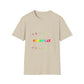 Unisex Softstyle T-Shirt Inspired by Coldplay’s Signage Printify