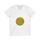 Ocean Wave Unisex Jersey Short Sleeve V-Neck Tee - snazzymerch