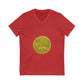 Ocean Wave Unisex Jersey Short Sleeve V-Neck Tee - snazzymerch
