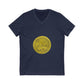 Ocean Wave Unisex Jersey Short Sleeve V-Neck Tee - snazzymerch
