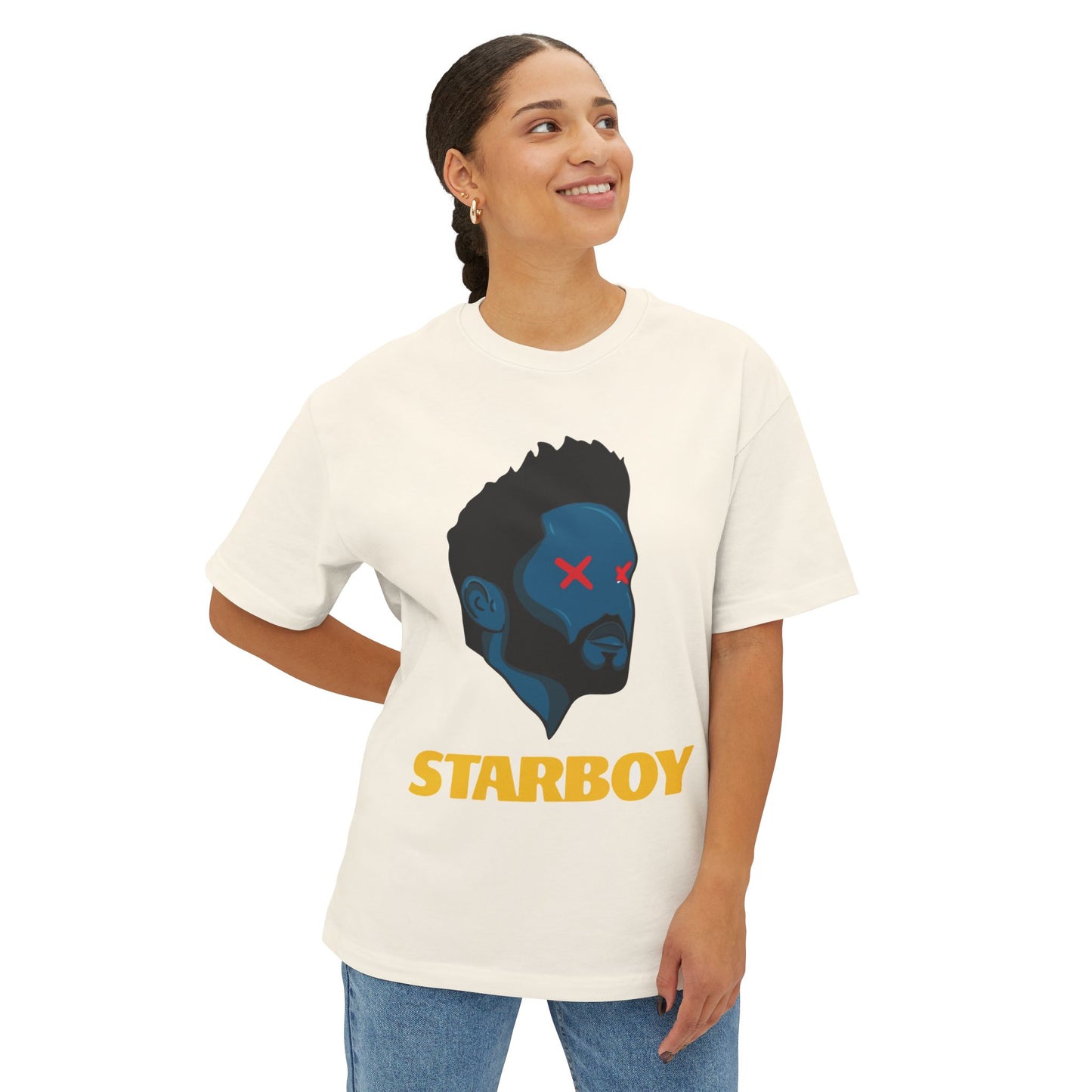 Neon Vision Unisex Oversized Boxy Tee - snazzymerch