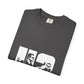 Bold Block Letter Graphic Unisex Garment-Dyed T-shirt - snazzymerch