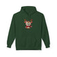 Cute Christmas Reindeer Fleece Hoodie – Holiday Edition Printify