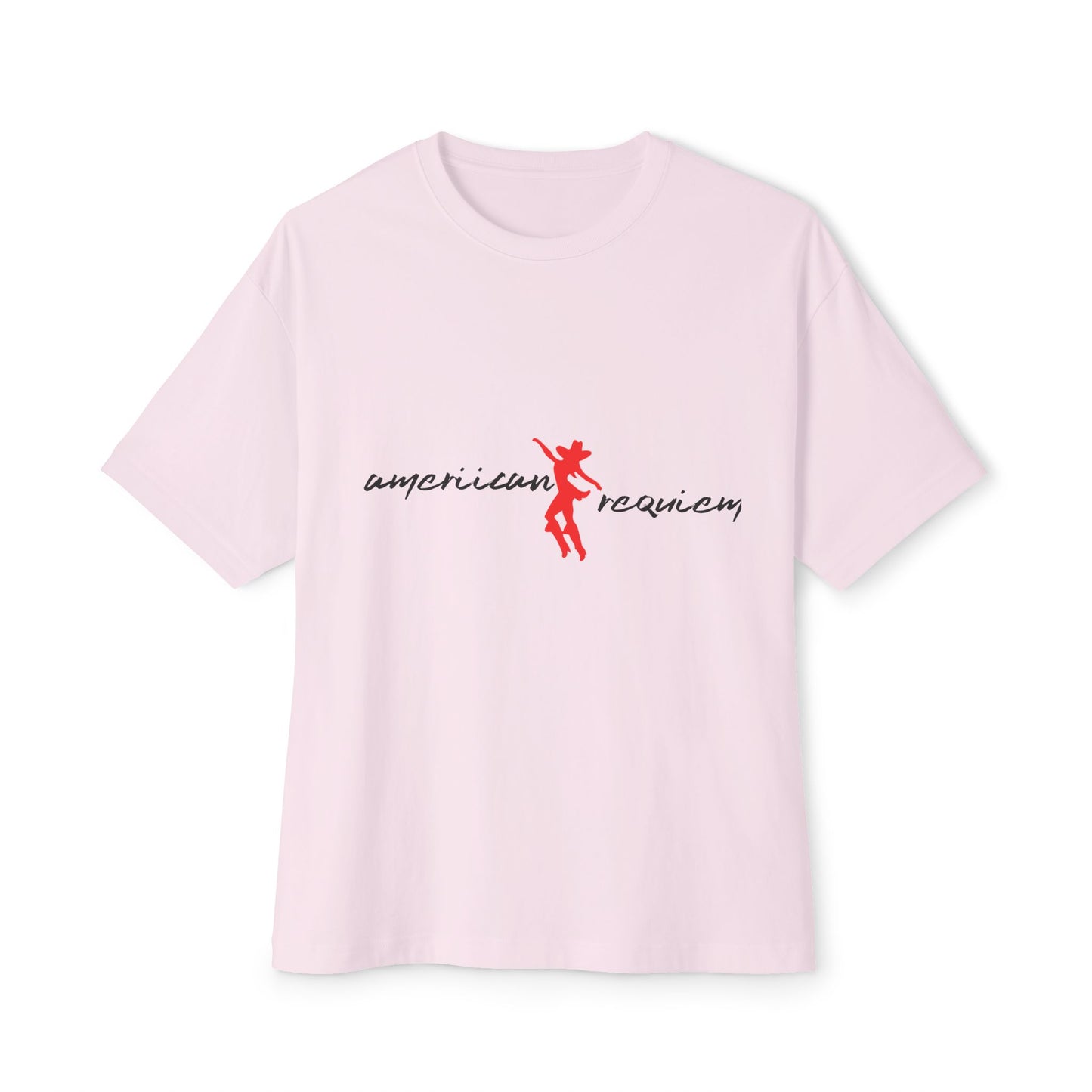 Dancing Cowgirl Unisex Oversized Boxy Tee - snazzymerch