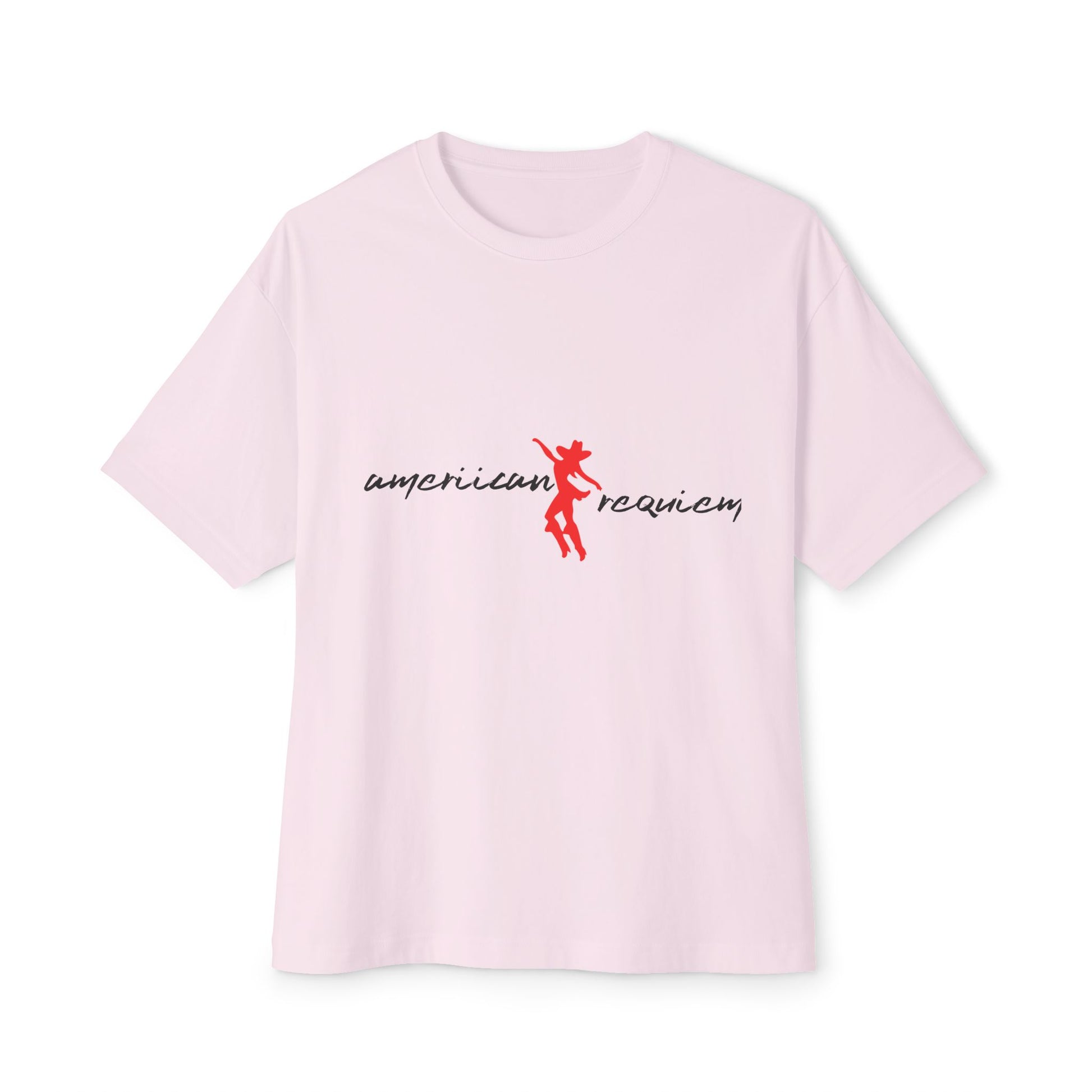 Dancing Cowgirl Unisex Oversized Boxy Tee - snazzymerch