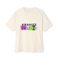 Mixed Tape Music Unisex Oversized Boxy tee Printify