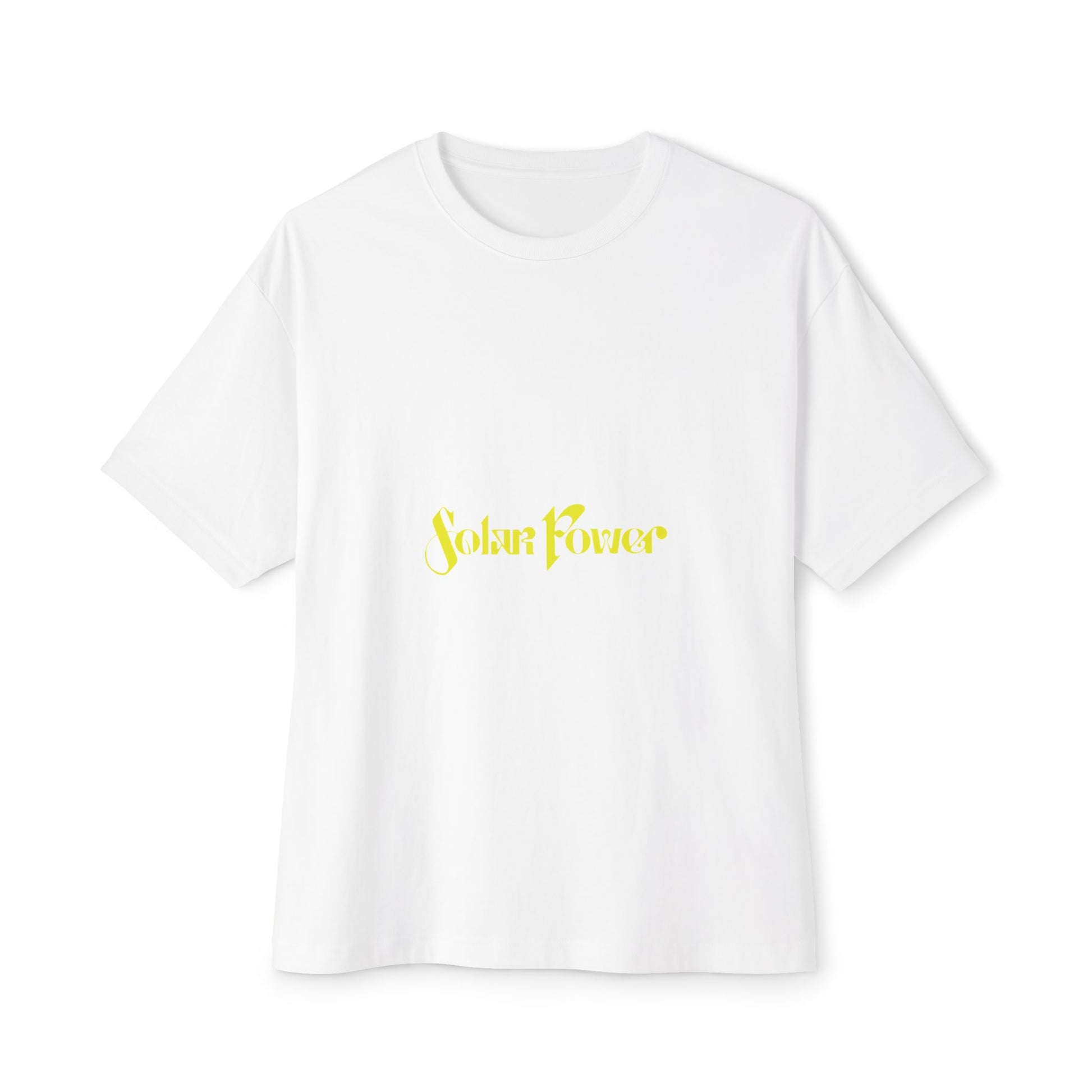 Solar Glow Unisex Oversized Boxy Tee - snazzymerch